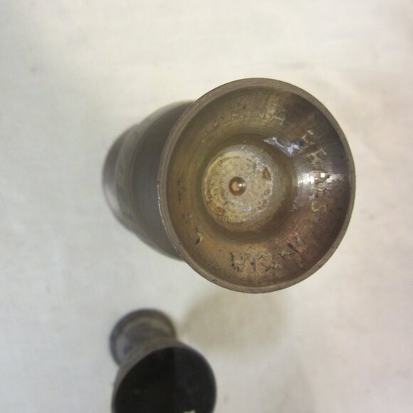 UNIQUE VTG MINI BRASS URN & CUP SET VERY CUTE - Picture 5 of 8